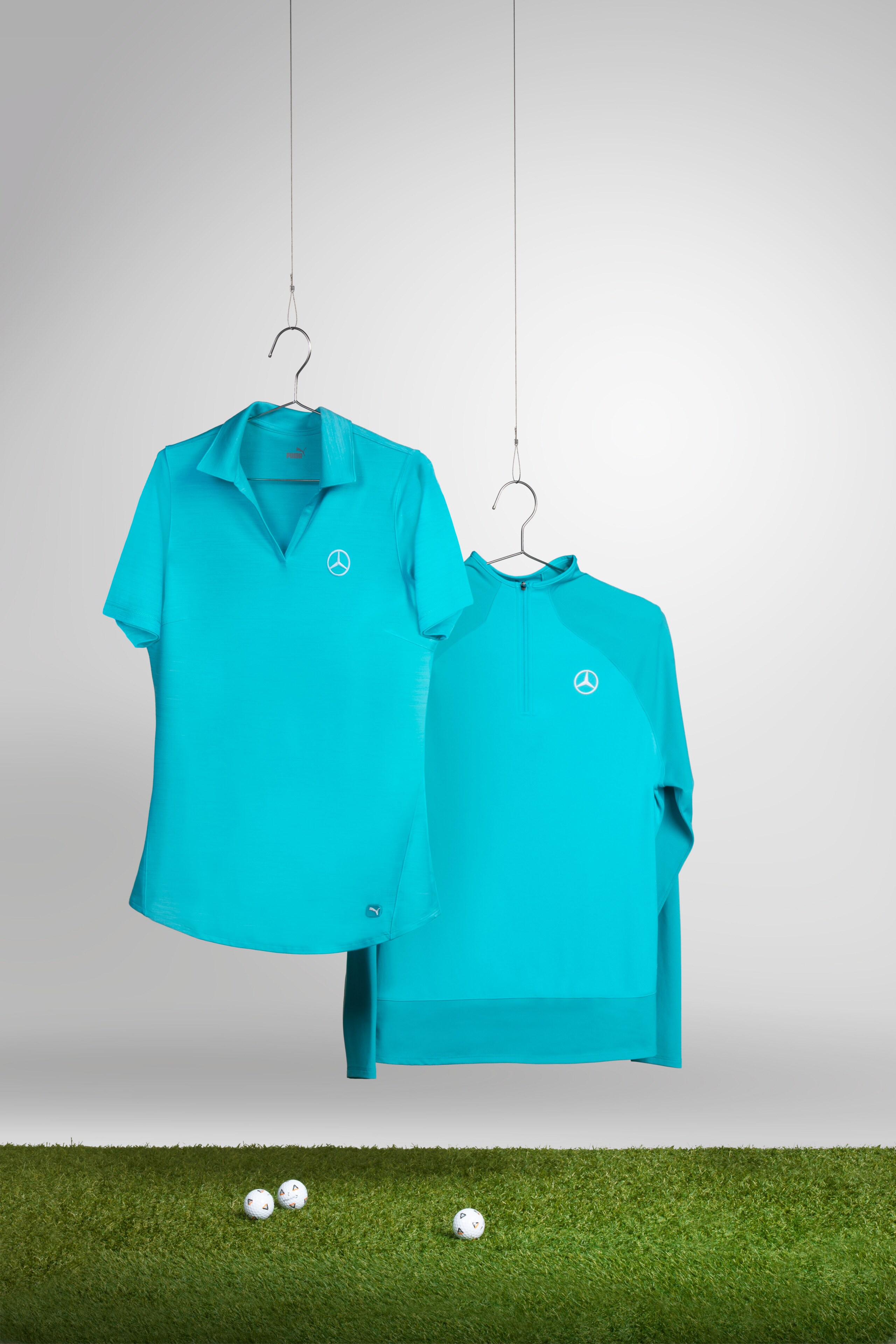Mercedes-Benz - Ladies' golf polo shirt & Ladies' golf sweater Ladies' golf polo shirt & Ladies' golf sweater