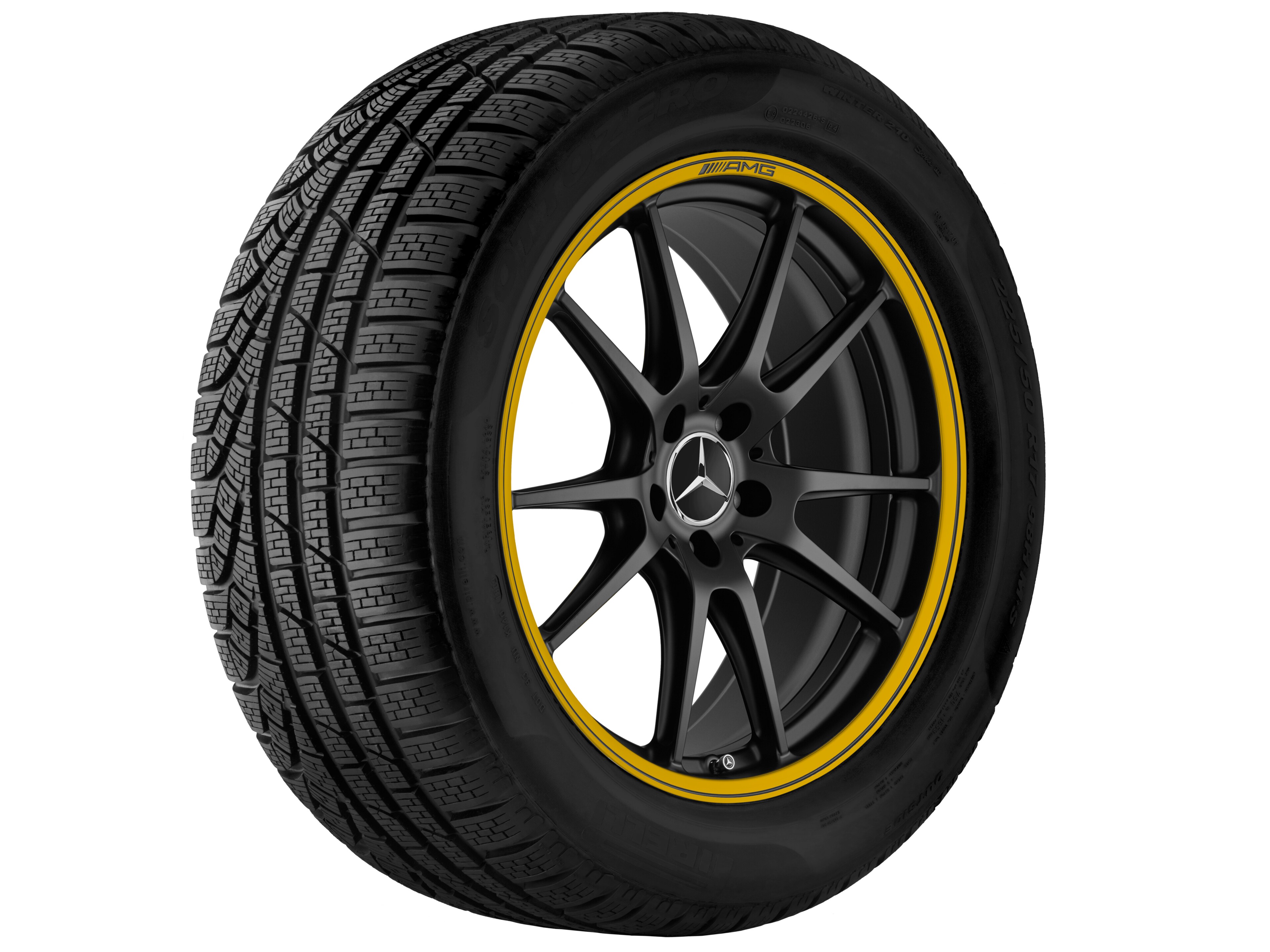 Mercedes-Benz - AMG Schmiederad im 5-Doppelspeichen-Design, 5 AMG Schmiederad im 5-Doppelspeichen-Design, 5