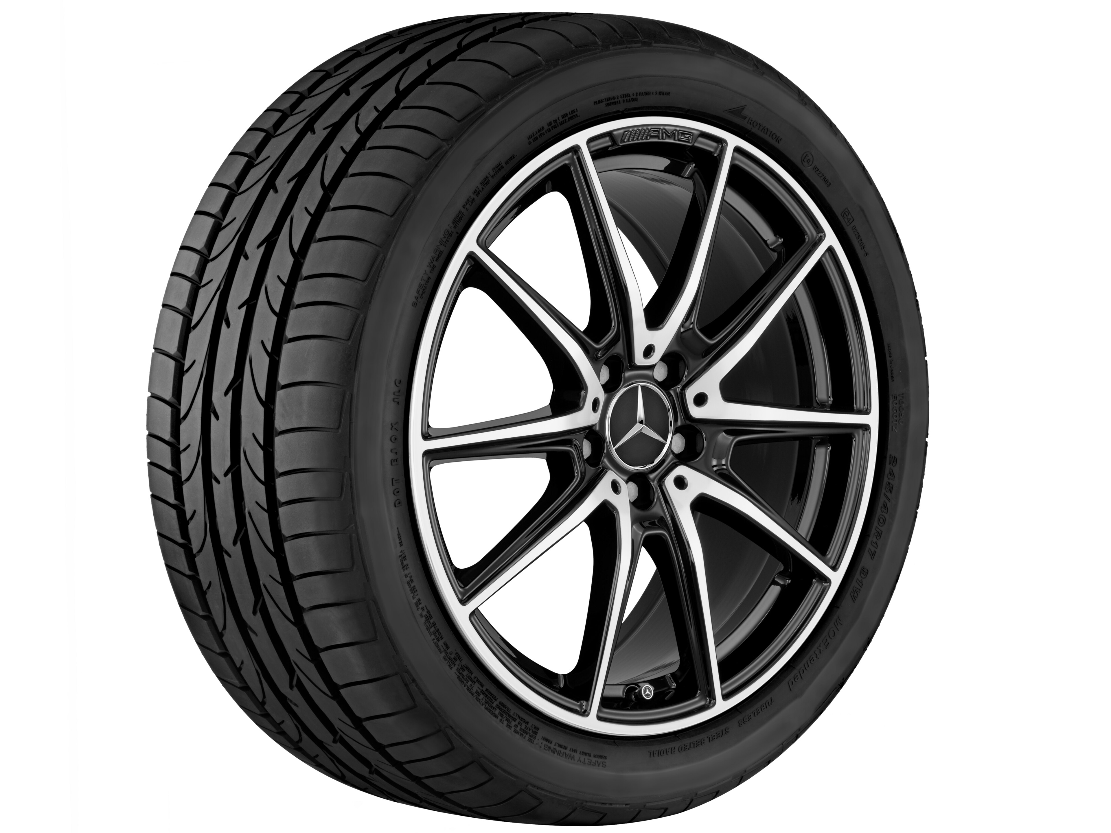 Mercedes-Benz - AMG 10-Speichen-Rad, 50,8 cm (20 Zoll) AMG 10-Speichen-Rad, 50,8 cm (20 Zoll)