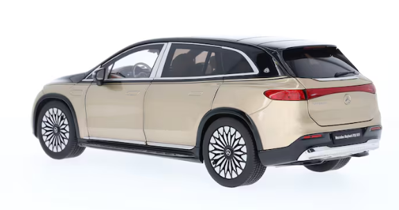 Mercedes-Maybach EQS 680 SUV, Z296 obsidianschwarz / designo kalaharigold, 1:18 Mercedes-Maybach EQS 680 SUV, Z296 obsidianschwarz / designo kalaharigold, 1:18