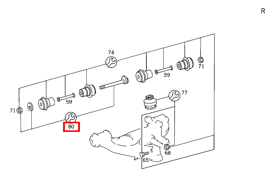 TEILESATZ BOLZEN EXZENTERBOLZEN 190 D 2.5 Turbo 201 TEILESATZ BOLZEN EXZENTERBOLZEN 190 D 2.5 Turbo 201