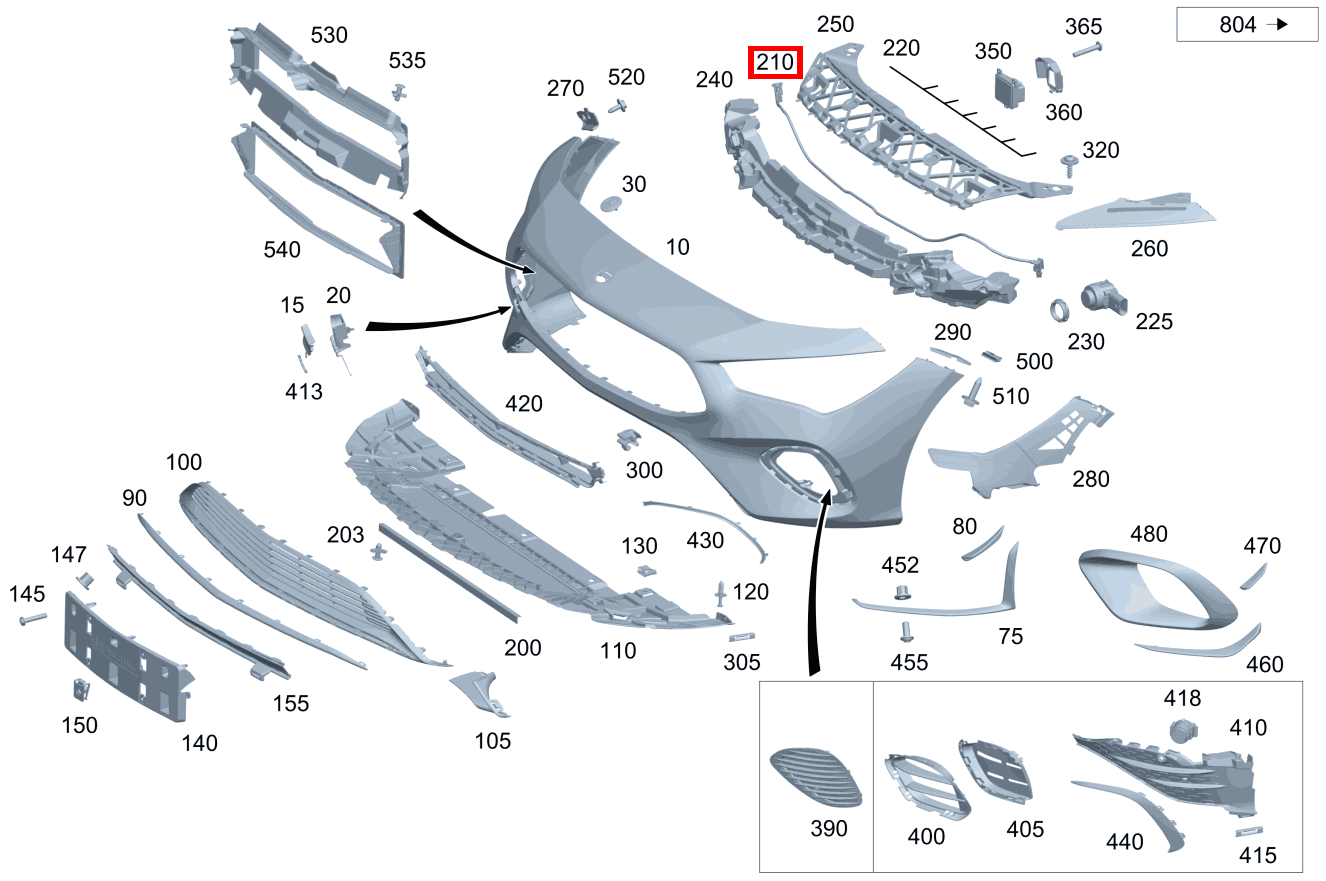 Drucksensor Fußgängerschutz CLA 250 e Shooting Brake 118 Drucksensor Fußgängerschutz CLA 250 e Shooting Brake 118
