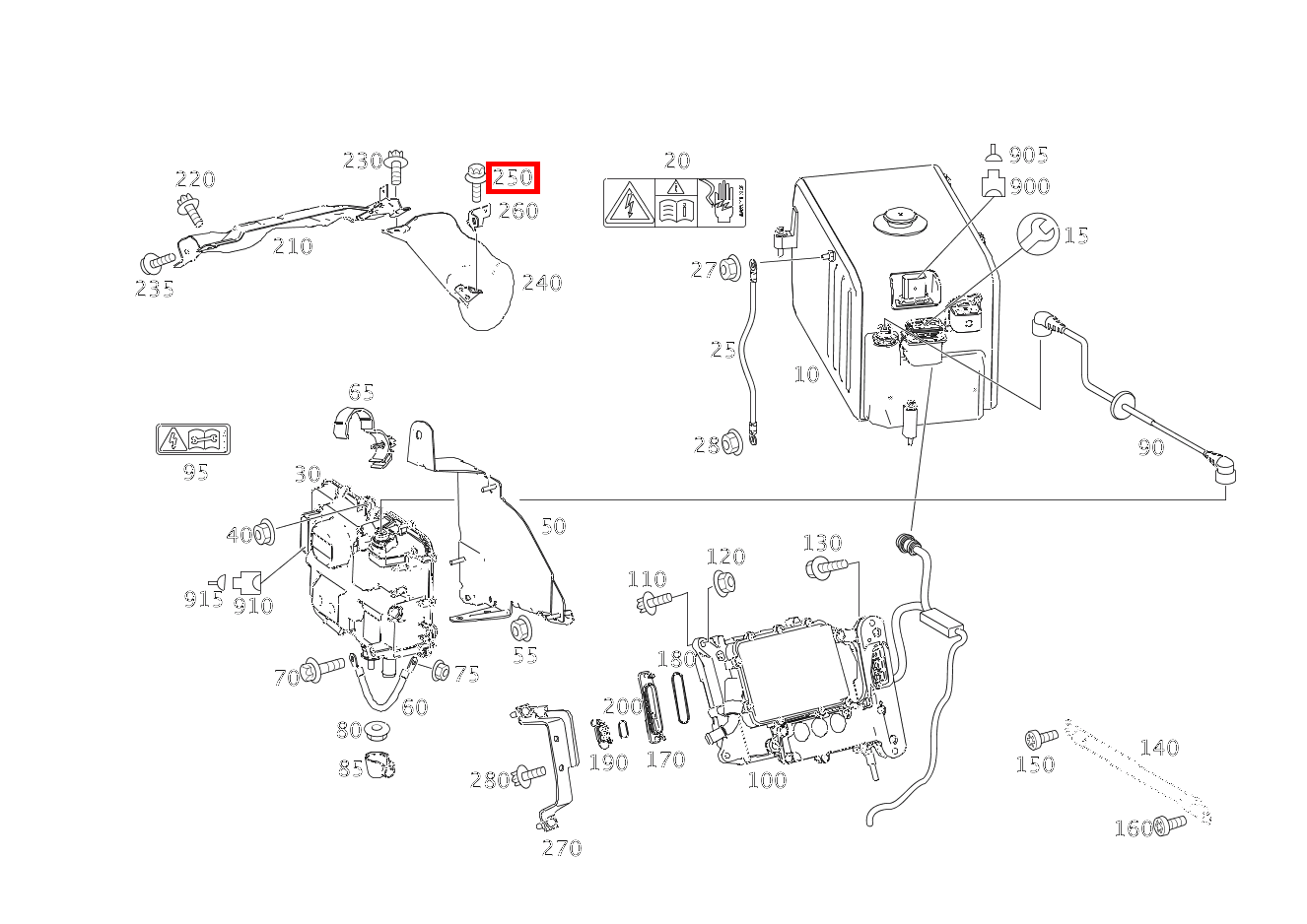 Sechsrundschraube ABSCHIRMBLECH; M6X10 S 400 LANG HYBRID 221