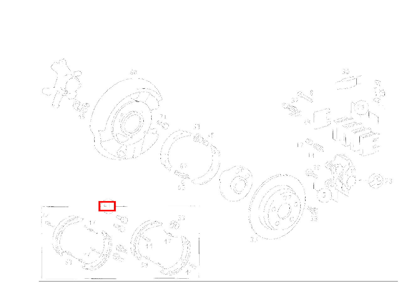 TEILESATZ BREMSBACKE LIEFERUMFANG C 200 T CDI 202