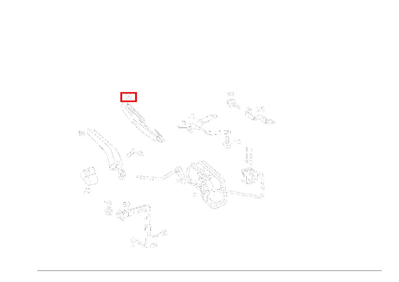 Wischerblatt RECHTS SL 320 V6 129