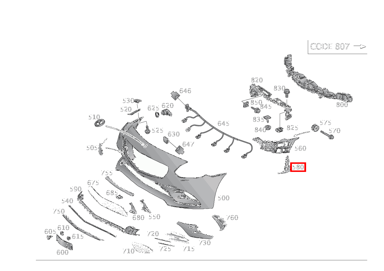 Abdeckung Stossfänger Radlauf rechts SLC 43 AMG 172