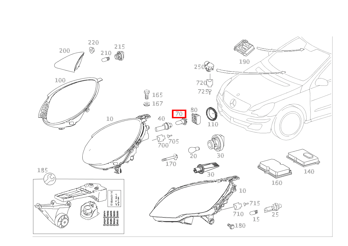 Glühlampe ZUSATZFERNLICHT; H7 12V-55W R 500 L 251 Glühlampe ZUSATZFERNLICHT; H7 12V-55W R 500 L 251