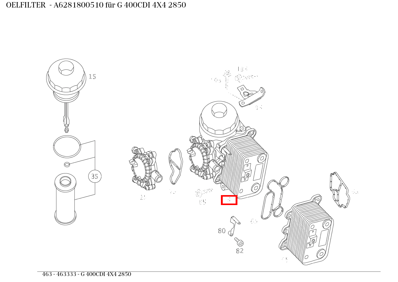 Ölfilter M 163, E 211, S 220, G 463 kaufen 