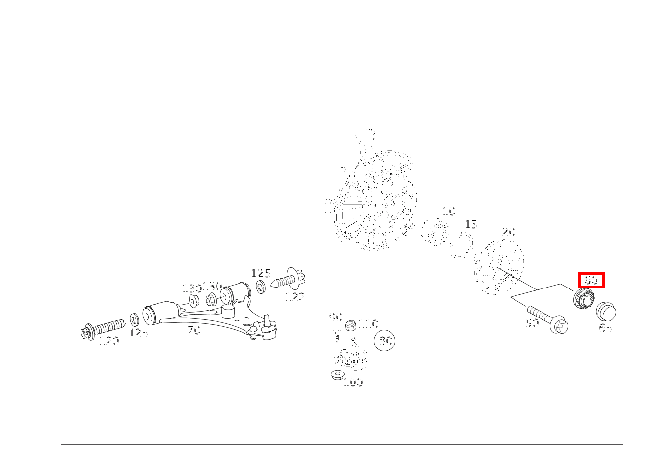 BUNDMUTTER VA-WELLE ACHSWELLE AN ACHSSCHENKEL RECHTS A 200 TURBO COUPE 169 BUNDMUTTER VA-WELLE ACHSWELLE AN ACHSSCHENKEL RECHTS A 200 TURBO COUPE 169