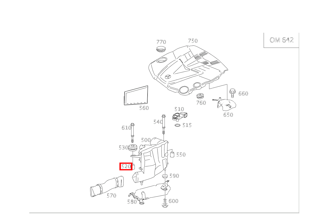 Buchse FILTER CLS 350 CDI Coupé RL 219 Buchse FILTER CLS 350 CDI Coupé RL 219