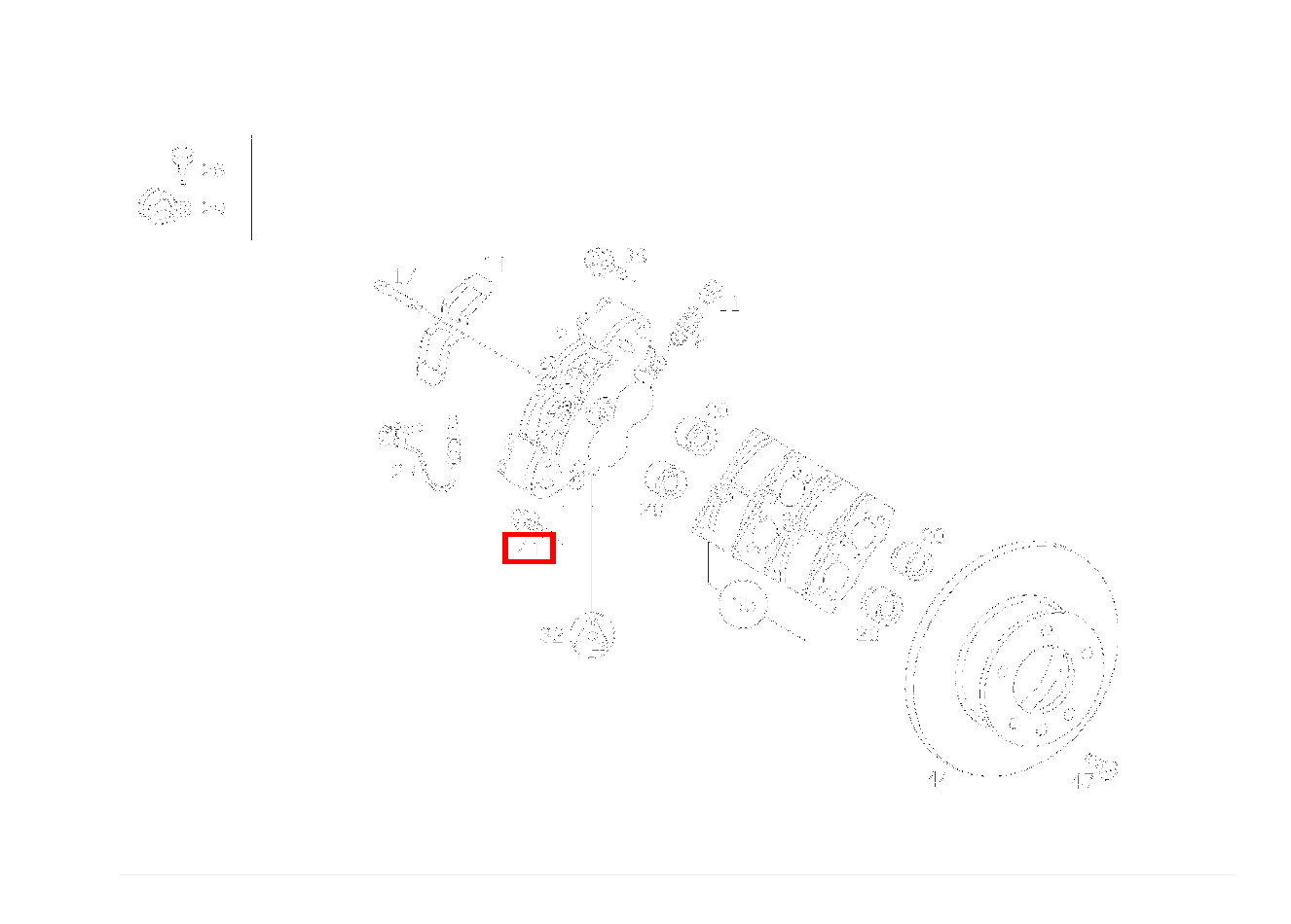 Passschraube BREMSSATTEL AN ACHSSCHENKEL 250 GD 461 Passschraube BREMSSATTEL AN ACHSSCHENKEL 250 GD 461