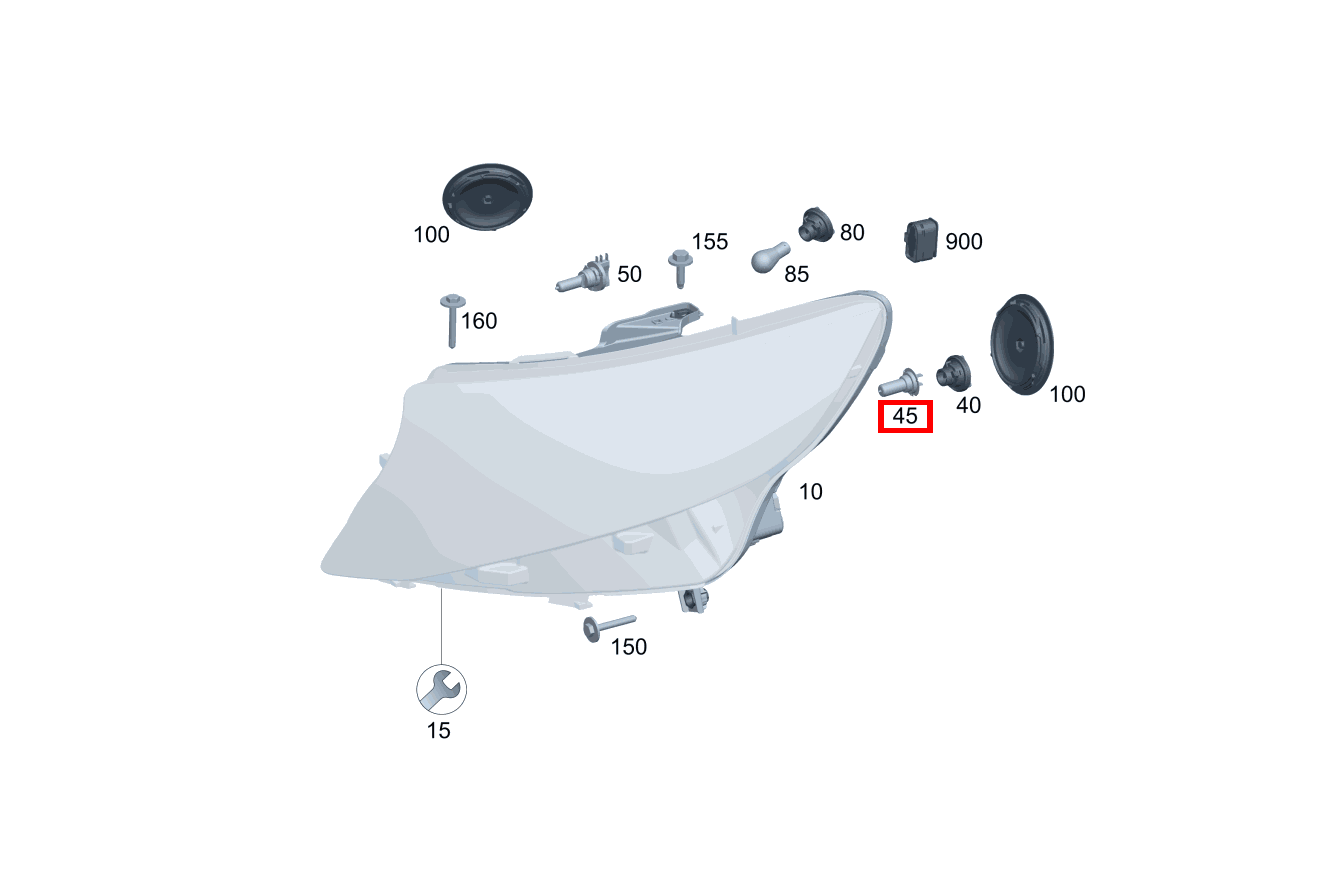 Glühlampe H712V55W Vito 116 CDI Kasten Lang 245 Glühlampe H712V55W Vito 116 CDI Kasten Lang 245