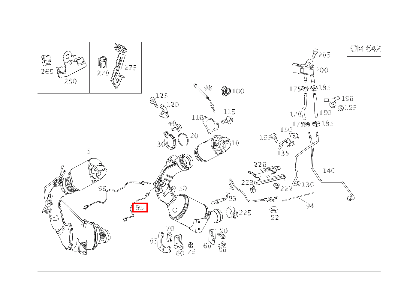Lambdasonde VOR PARTIKELFILTER CLS 350 SB 4Matic 218 Lambdasonde VOR PARTIKELFILTER CLS 350 SB 4Matic 218