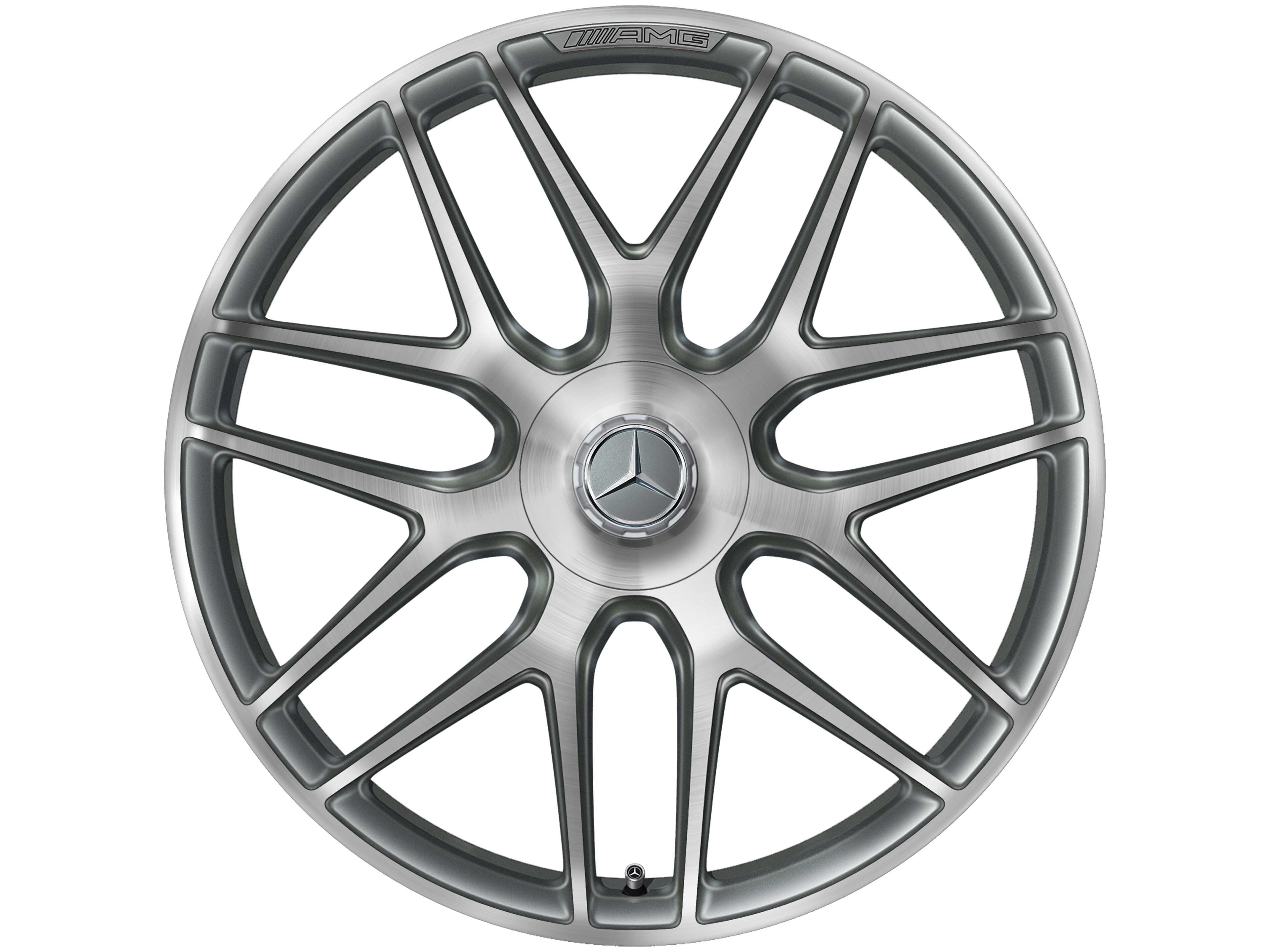 Mercedes-Benz - AMG Schmiederad im Kreuzspeichen-Design, 55,9 cm ( AMG Schmiederad im Kreuzspeichen-Design, 55,9 cm (
