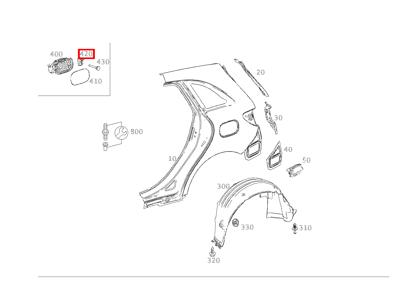ZENTRALVERRIEGEL.STELLER TANKKLAPPE ELECTRIC DRIVE 242