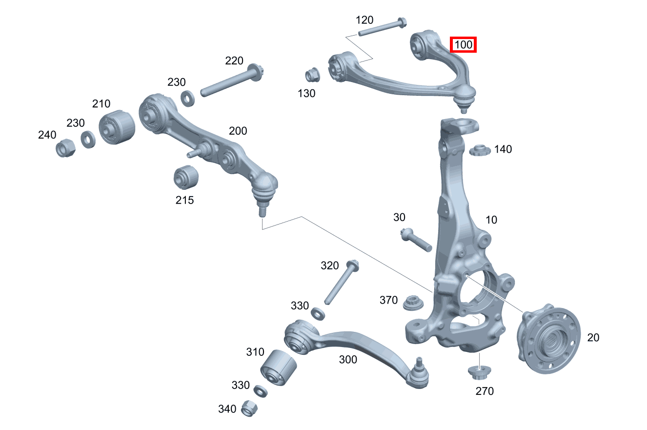 Querlenker Rechts Mercedes-AMG CLS 53 4MATIC+ 257