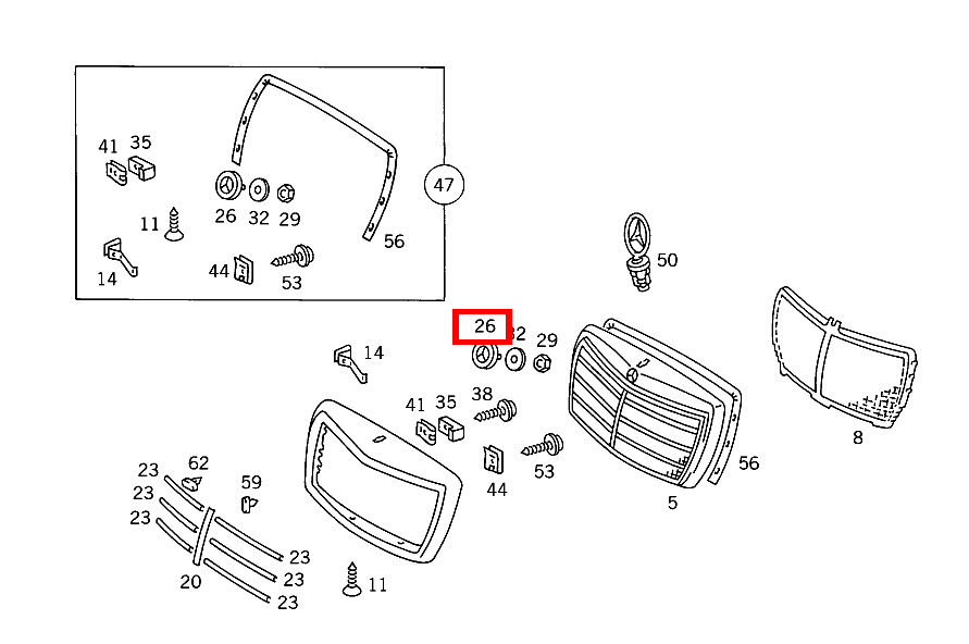 Firmenzeichen 560 SEL-126 126