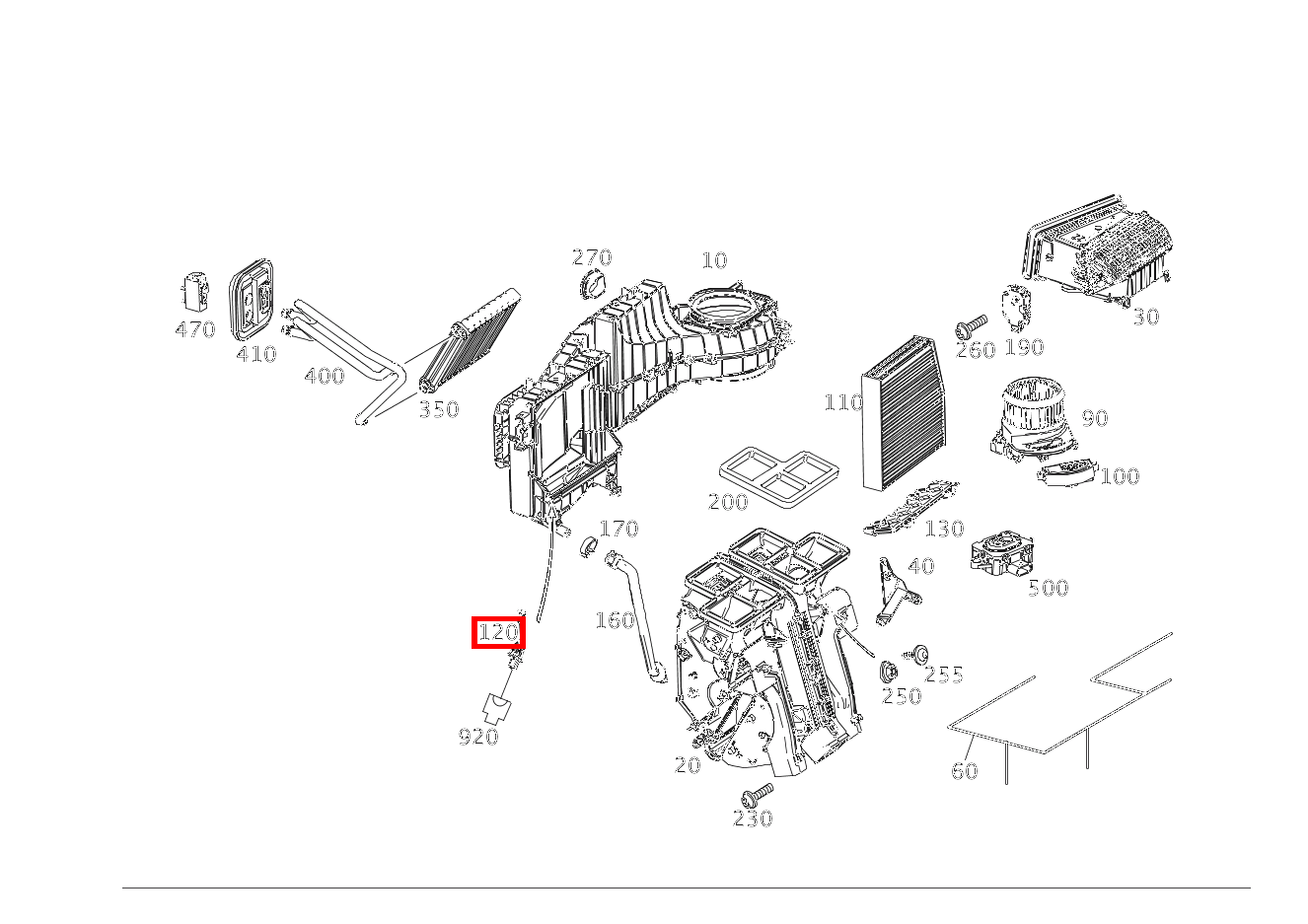 Temperatursensor Verdampfer A 45 AMG 4MATIC 176