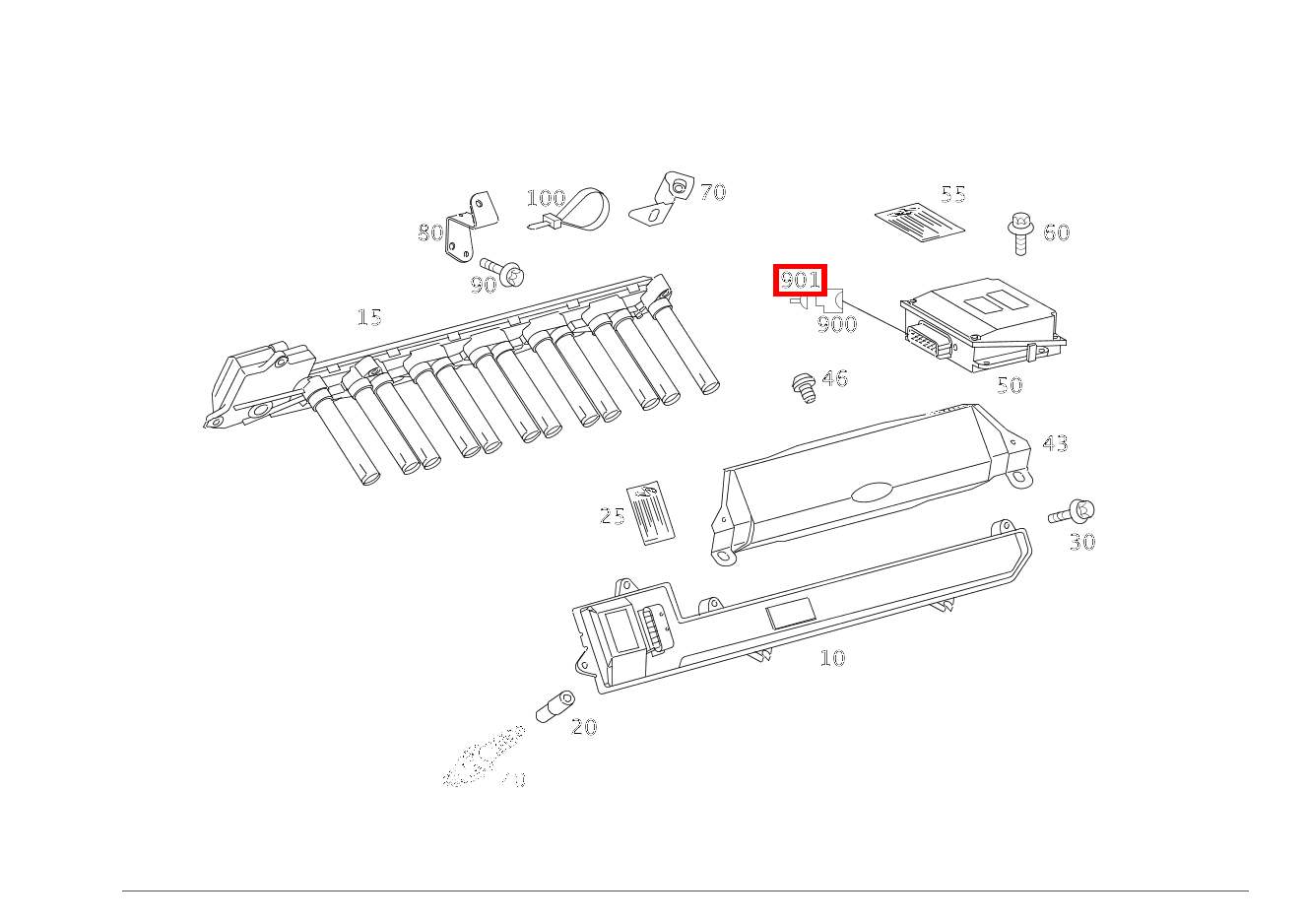 Kontaktbuchse 0.5-0.75 MM2 SLK2.8 S 65 AMG L 220