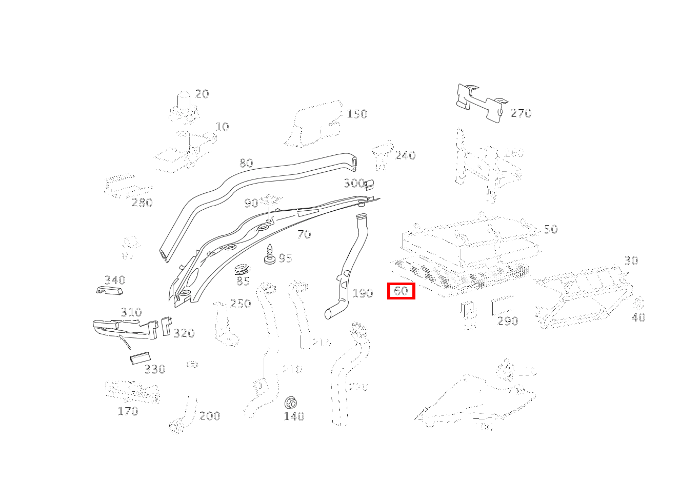 KOMBIFILTER INNENRAUM C 220 d T-Modell 205 KOMBIFILTER INNENRAUM C 220 d T-Modell 205