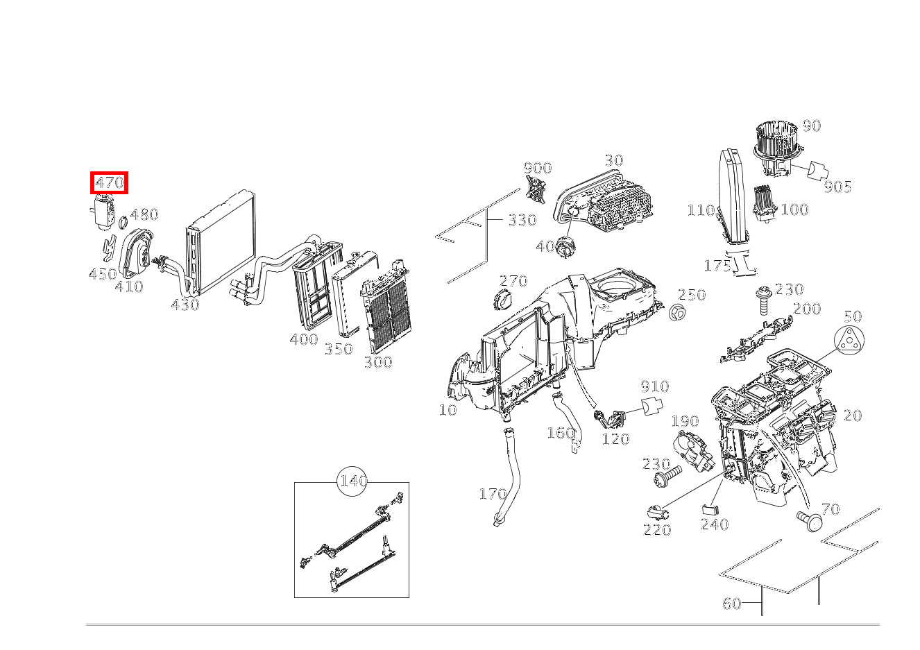 Ventil EXPANSIONSVENTIL E 220 CDI T-Modell 253 Ventil EXPANSIONSVENTIL E 220 CDI T-Modell 253