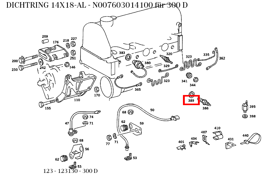 Dichtring 14X18-AL 300 D 123