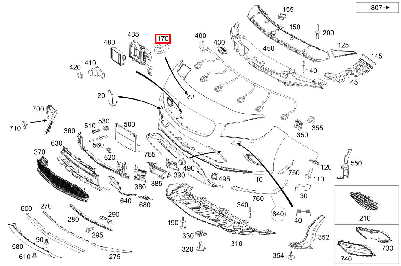 Firmenzeichen CLA 250 4MATIC Coupé 117 Firmenzeichen CLA 250 4MATIC Coupé 117