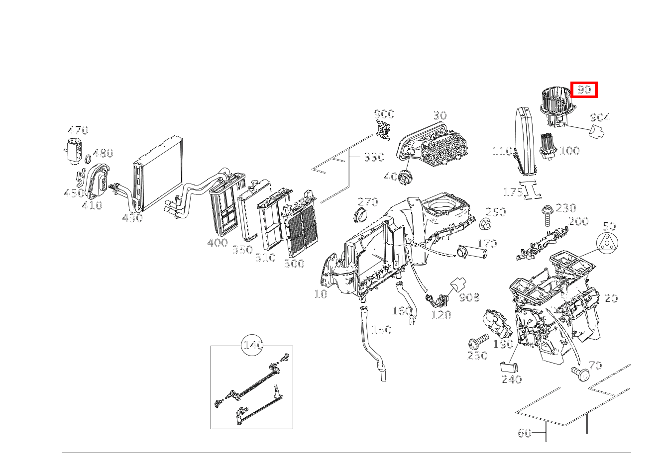 Gebläse C 180 KOMPRESSOR T-Modell BlueEFFICIENCY 240