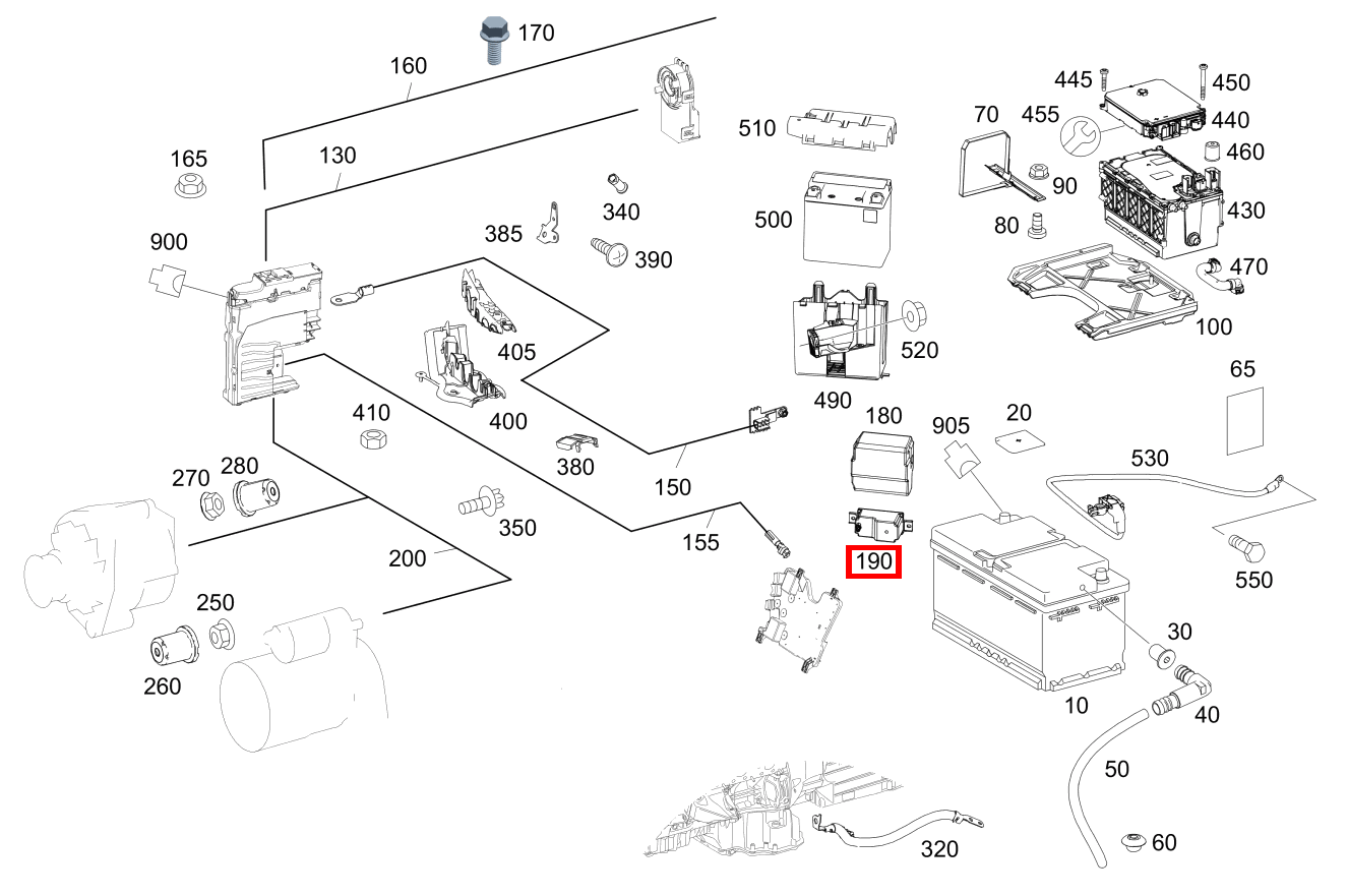 Spannungswandler S 63 AMG 4MATIC+ lang 222