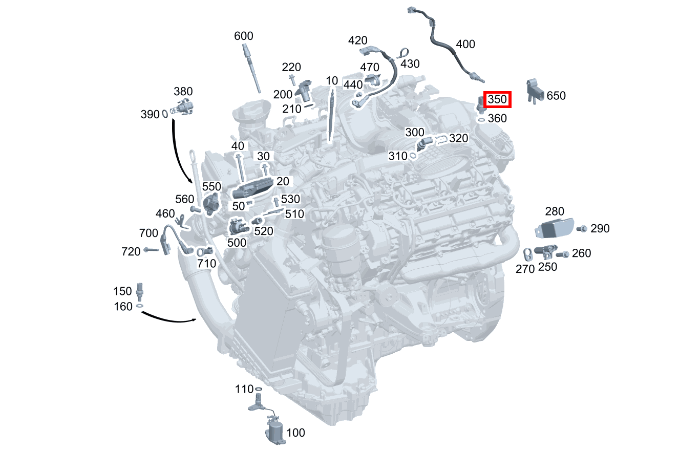 Drucksensor E 350 T d 4M All- Terrain 213 Drucksensor E 350 T d 4M All- Terrain 213