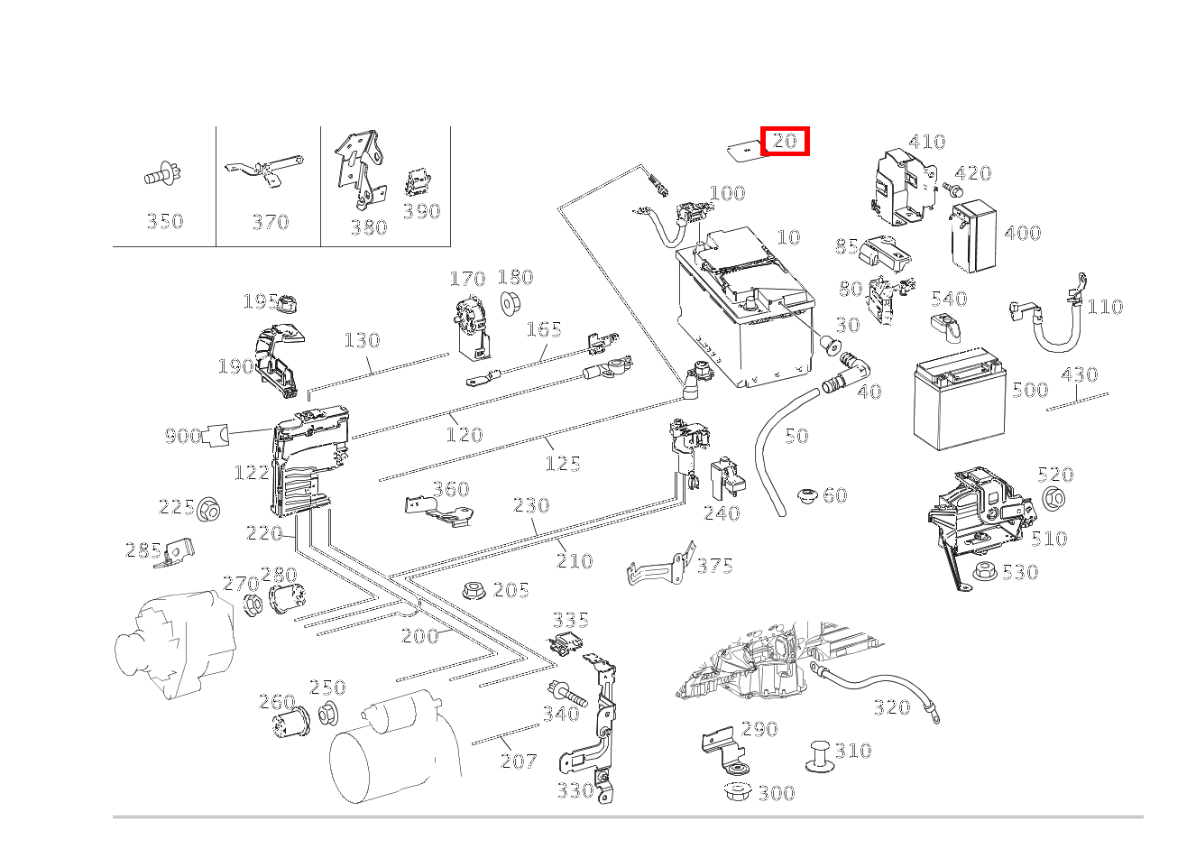 Schutzkappe Für Batterie Mercedes-AMG CLS 63 S Coupé RL 218