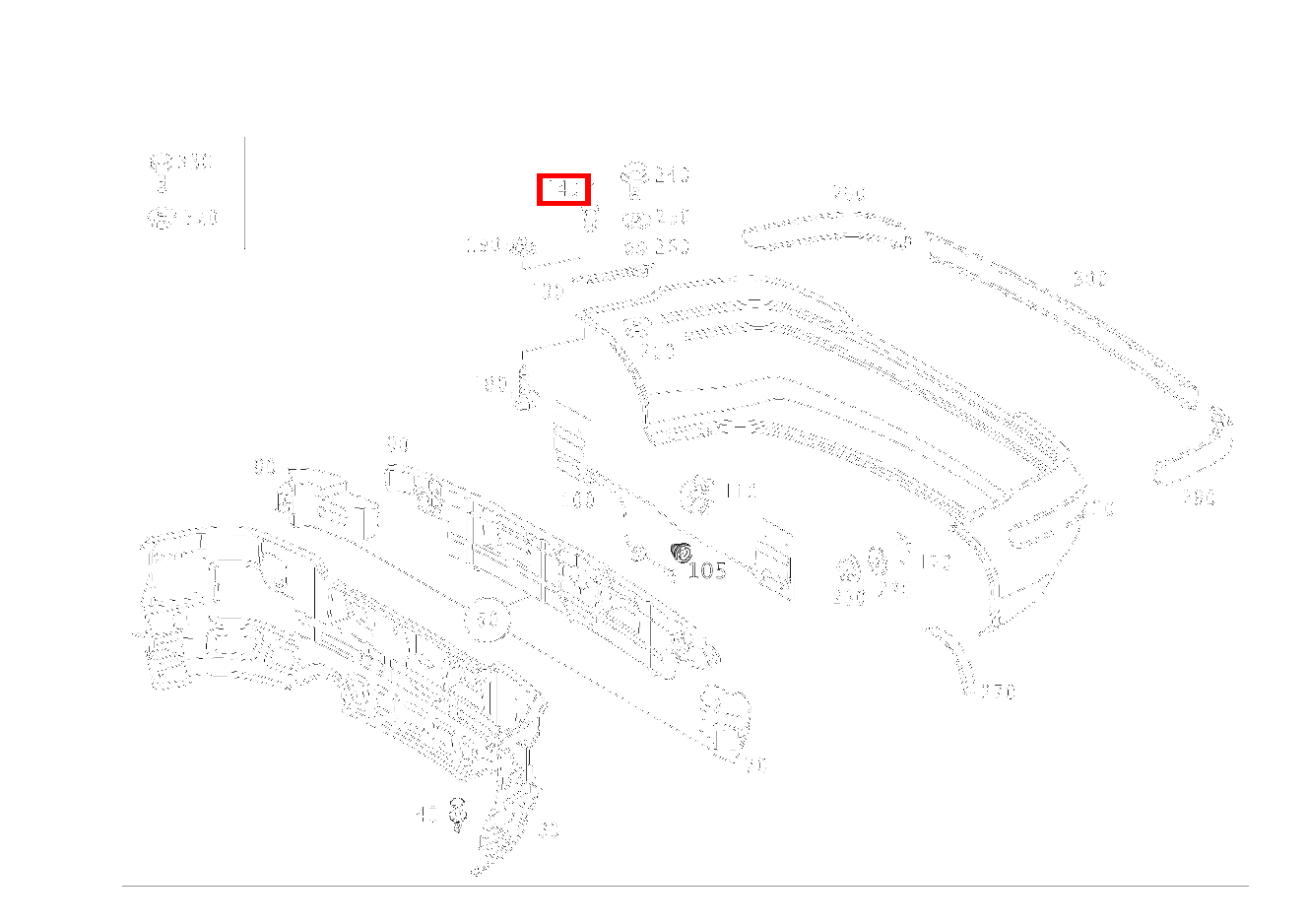 Spreizniet BEFESTIGUNG PLATTE AN STOSSFAENGER, RECHTS; 5mm SLK 320 AMG KOMP 170 Spreizniet BEFESTIGUNG PLATTE AN STOSSFAENGER, RECHTS; 5mm SLK 320 AMG KOMP 170