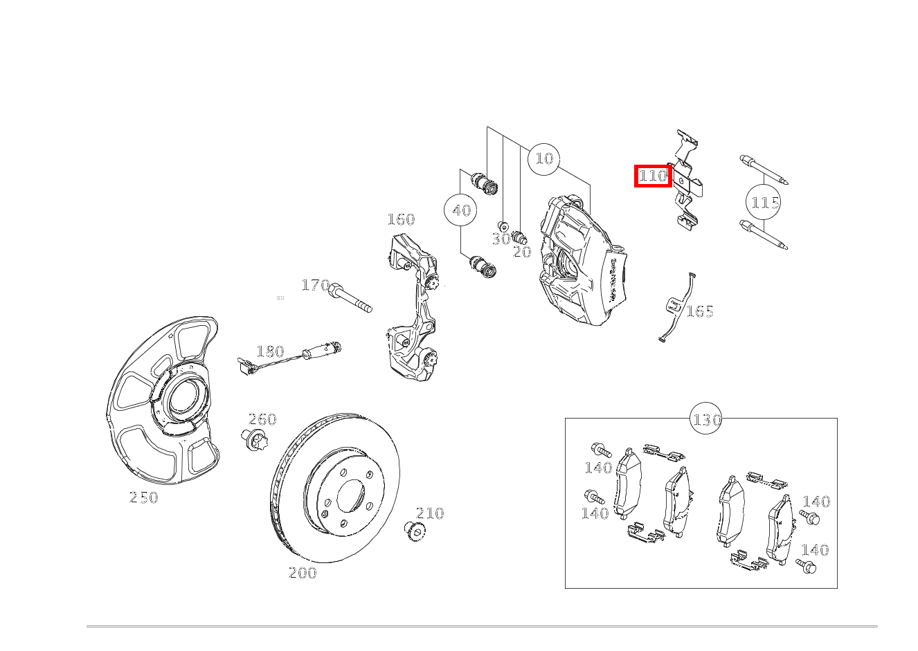 Spreizfeder Bremsbelag CLS 350 SB 4Matic 218 Spreizfeder Bremsbelag CLS 350 SB 4Matic 218