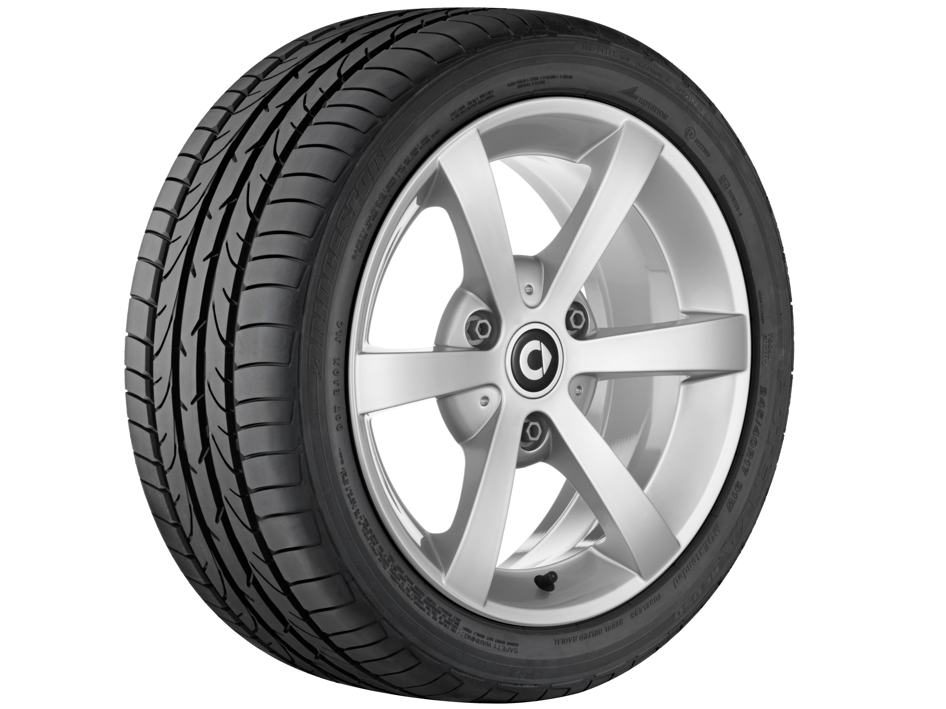 Mercedes-Benz - 6-Speichen-Leichtmetallrad, 38,1 cm (15 Zoll) 6-Speichen-Leichtmetallrad, 38,1 cm (15 Zoll)