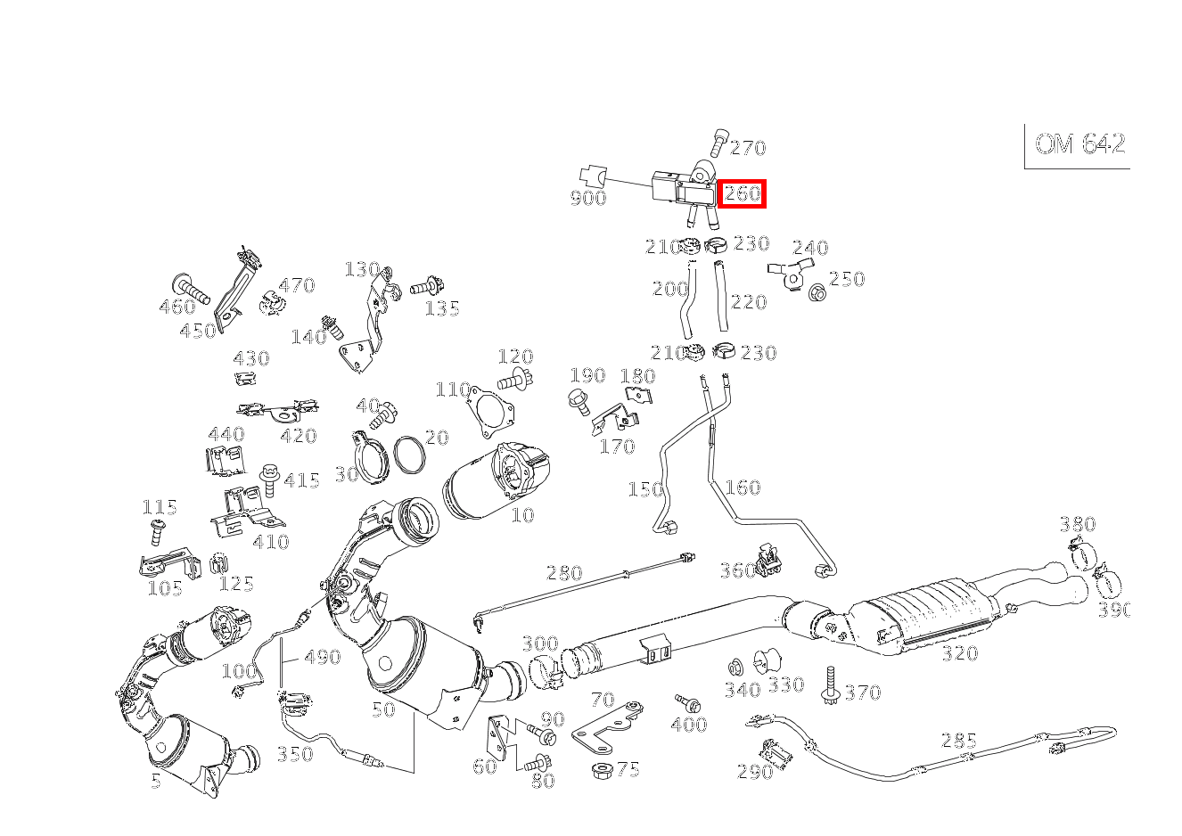 Drucksensor E 350 d Cabriolet 253 Drucksensor E 350 d Cabriolet 253