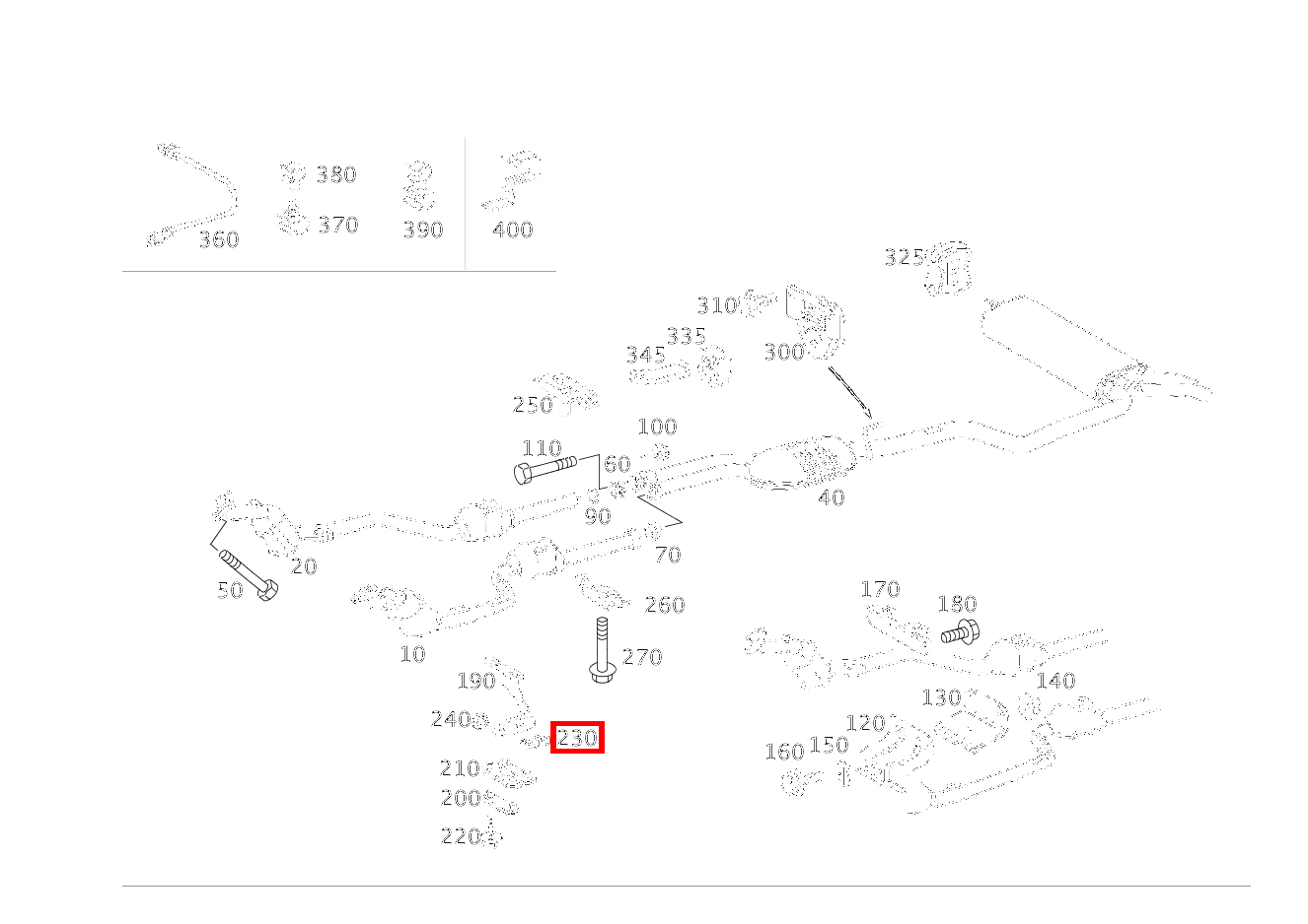 Platte AUSPUFFROHR VORN AN GETRIEBE E280 210 Platte AUSPUFFROHR VORN AN GETRIEBE E280 210