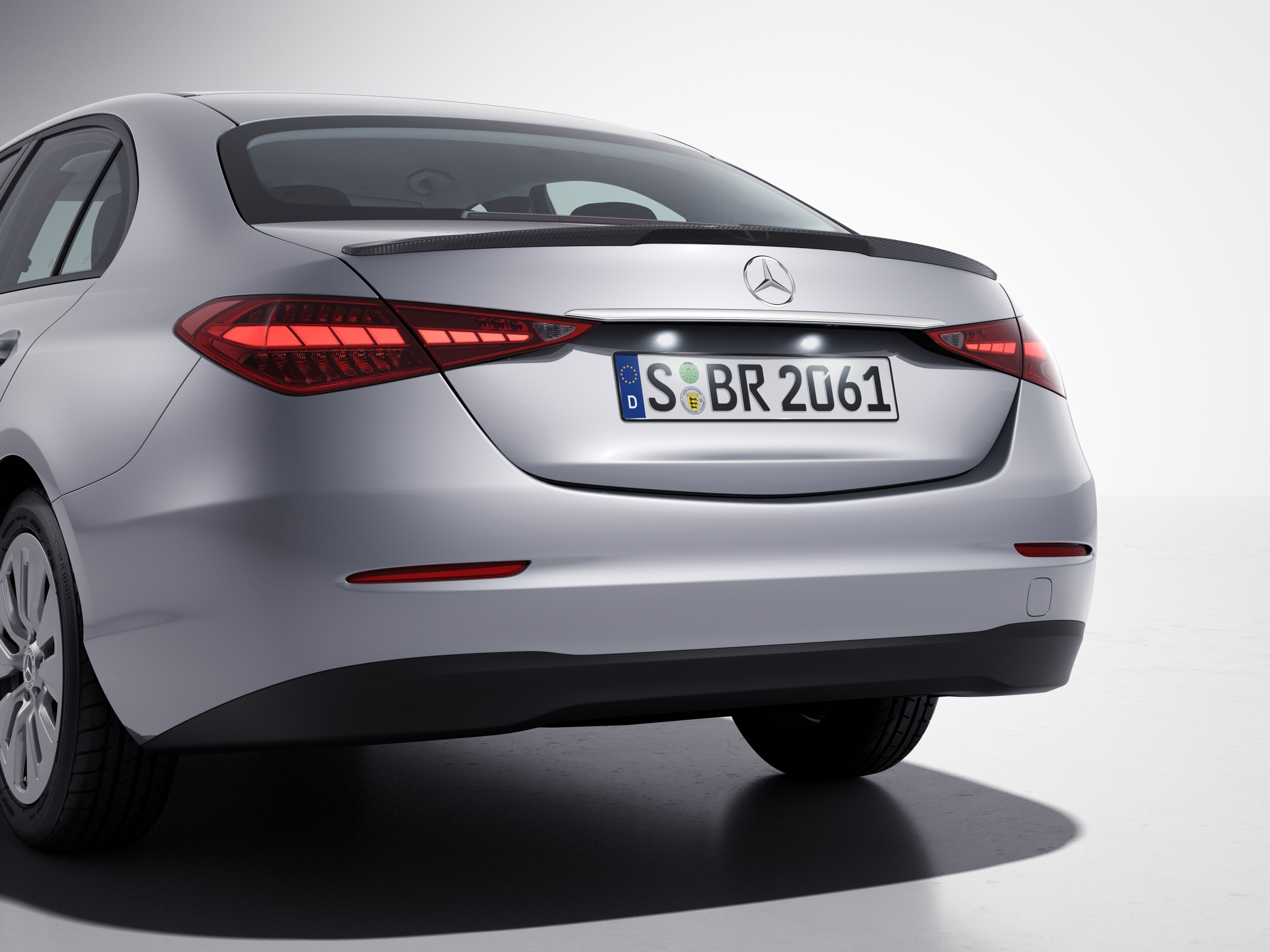 Mercedes-Benz -  Heckspoiler, Carbon-Style Carbonoptik, C-Klasse W206