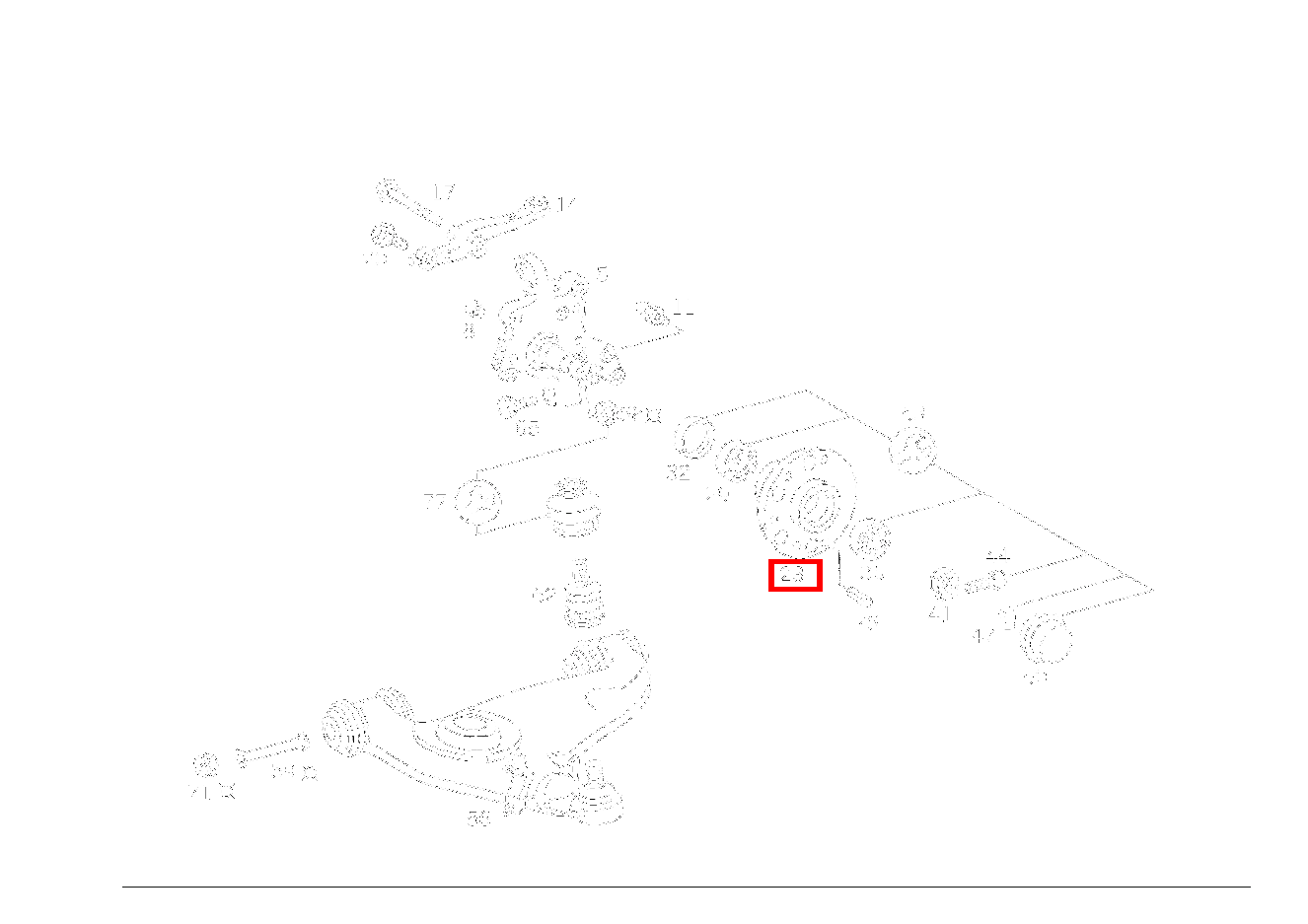 Vorderradnabe SL 500/500 SL 129