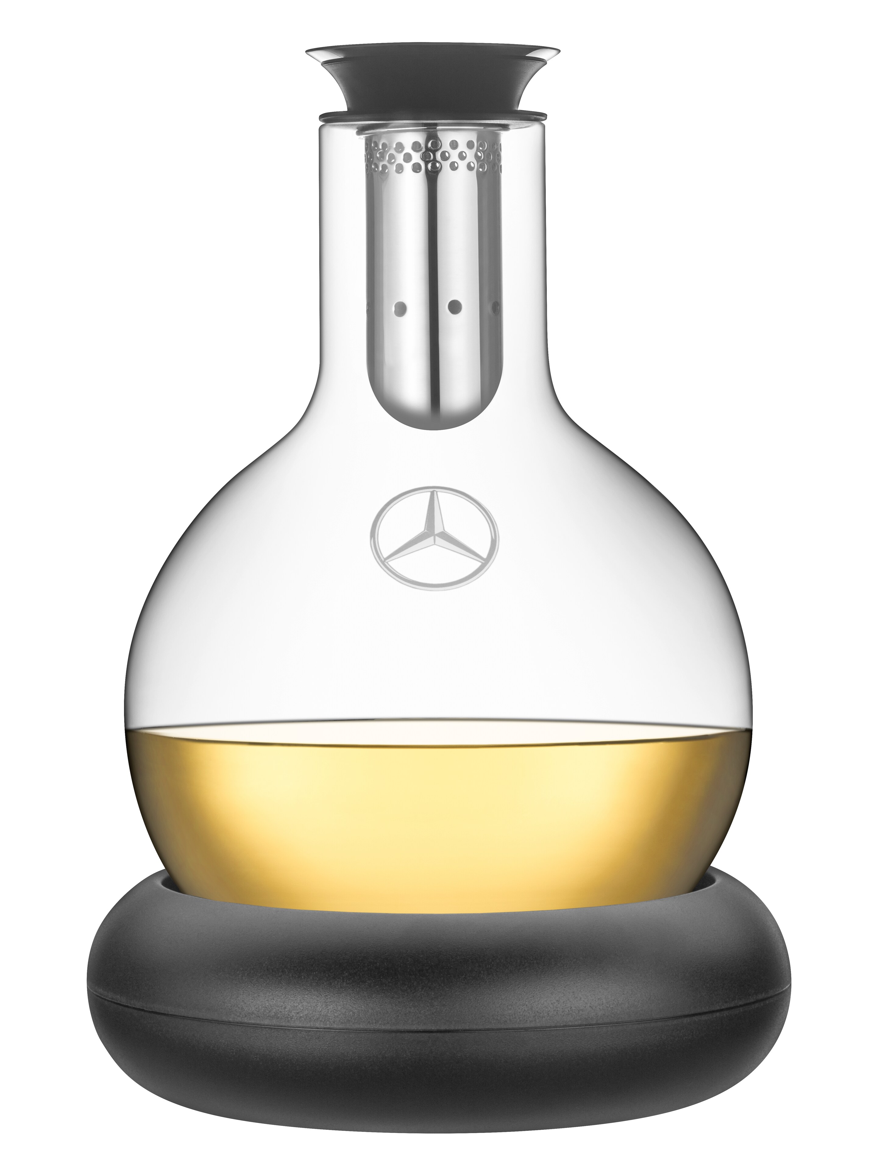 Mercedes-Benz -  Dekantierkaraffe, 0,75 l, Glas/Edelstahl