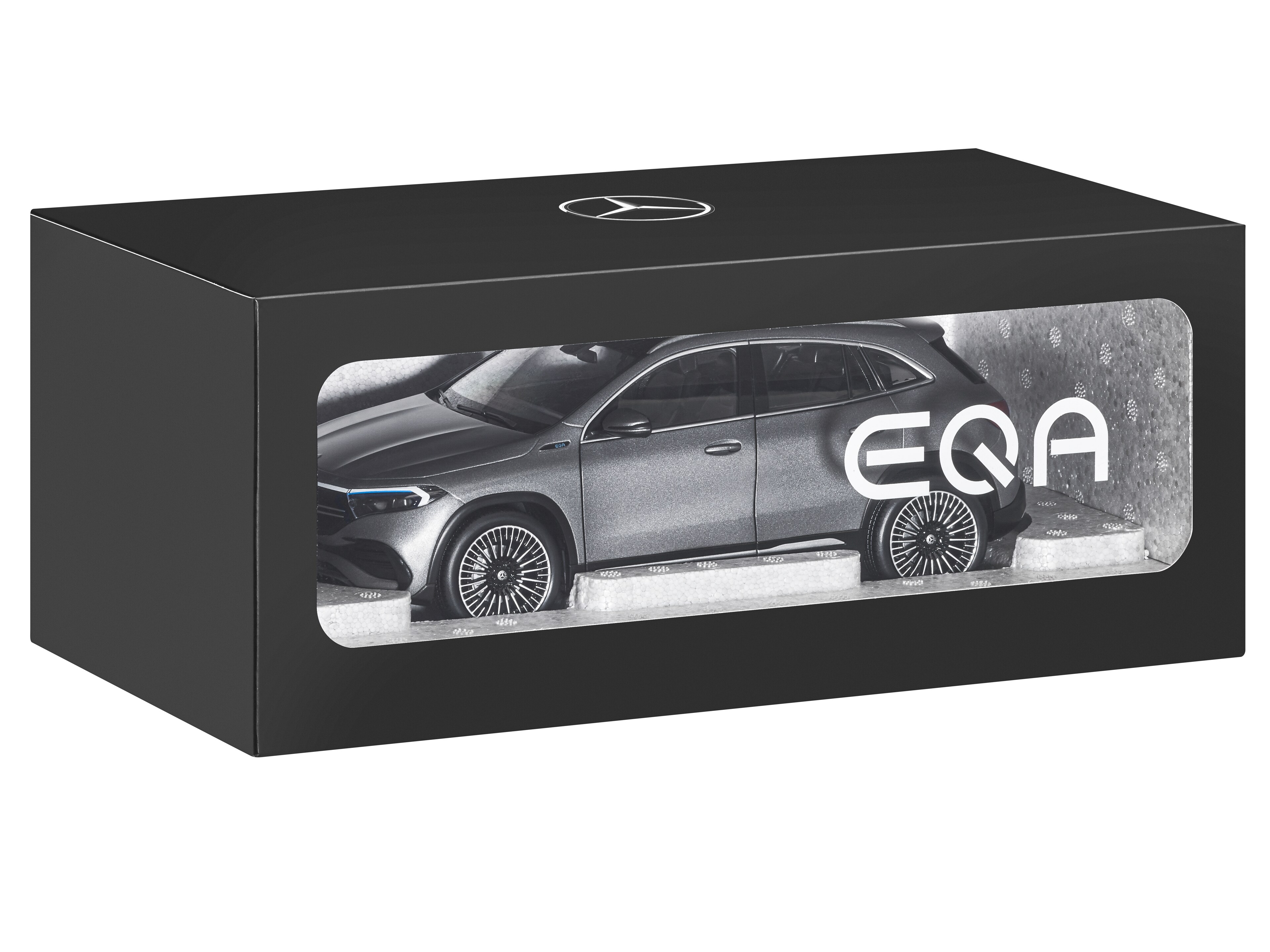 EQA, Offroader, AMG Line, H243 designo mountaingrau magno, NZG, 1:18