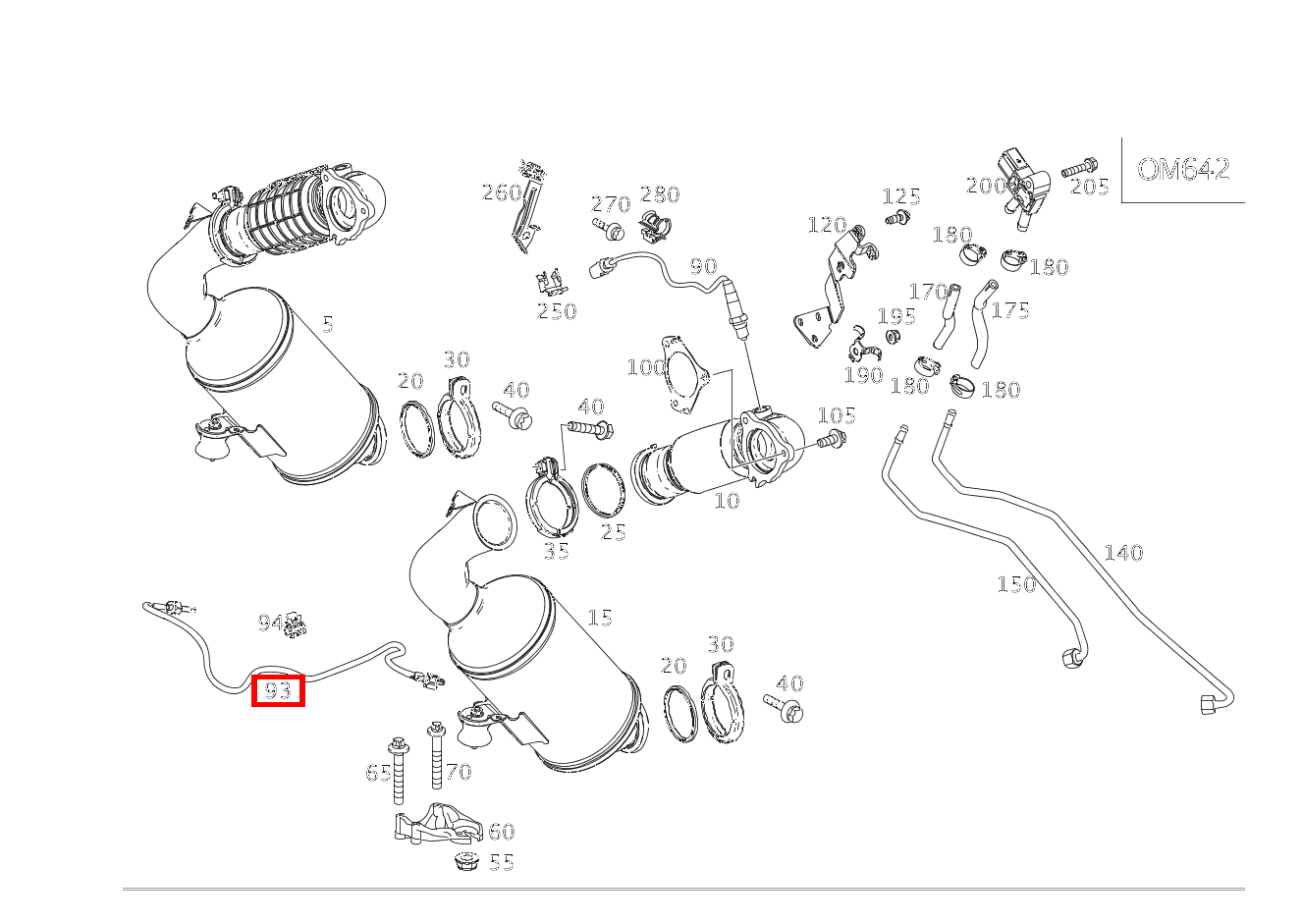 Temperatursensor Vor Katalysator T4 B19/7 S350 BT 222 Temperatursensor Vor Katalysator T4 B19/7 S350 BT 222