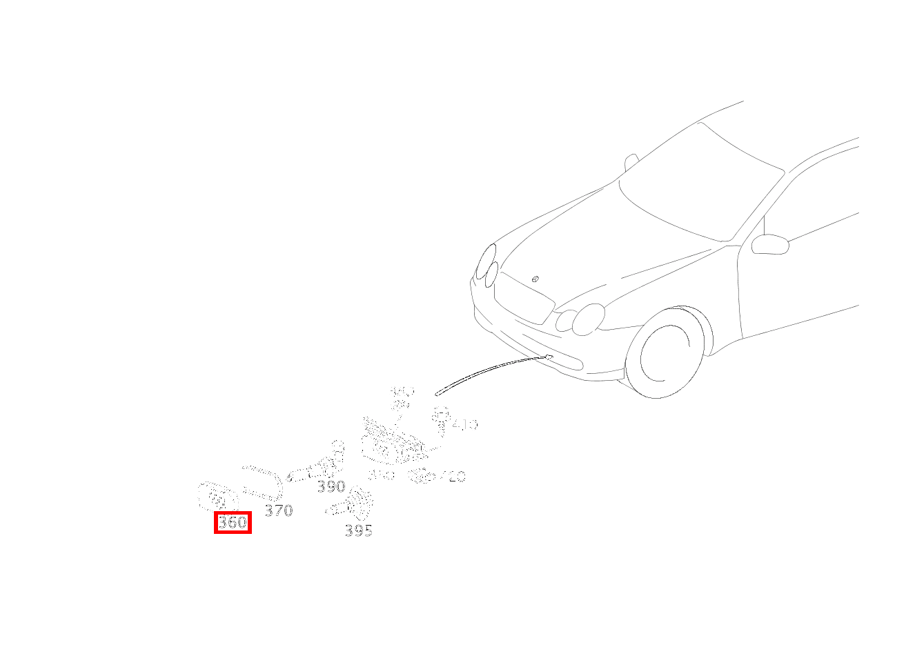Lichtscheibe RECHTS CL 230 Kompressor 203 Lichtscheibe RECHTS CL 230 Kompressor 203