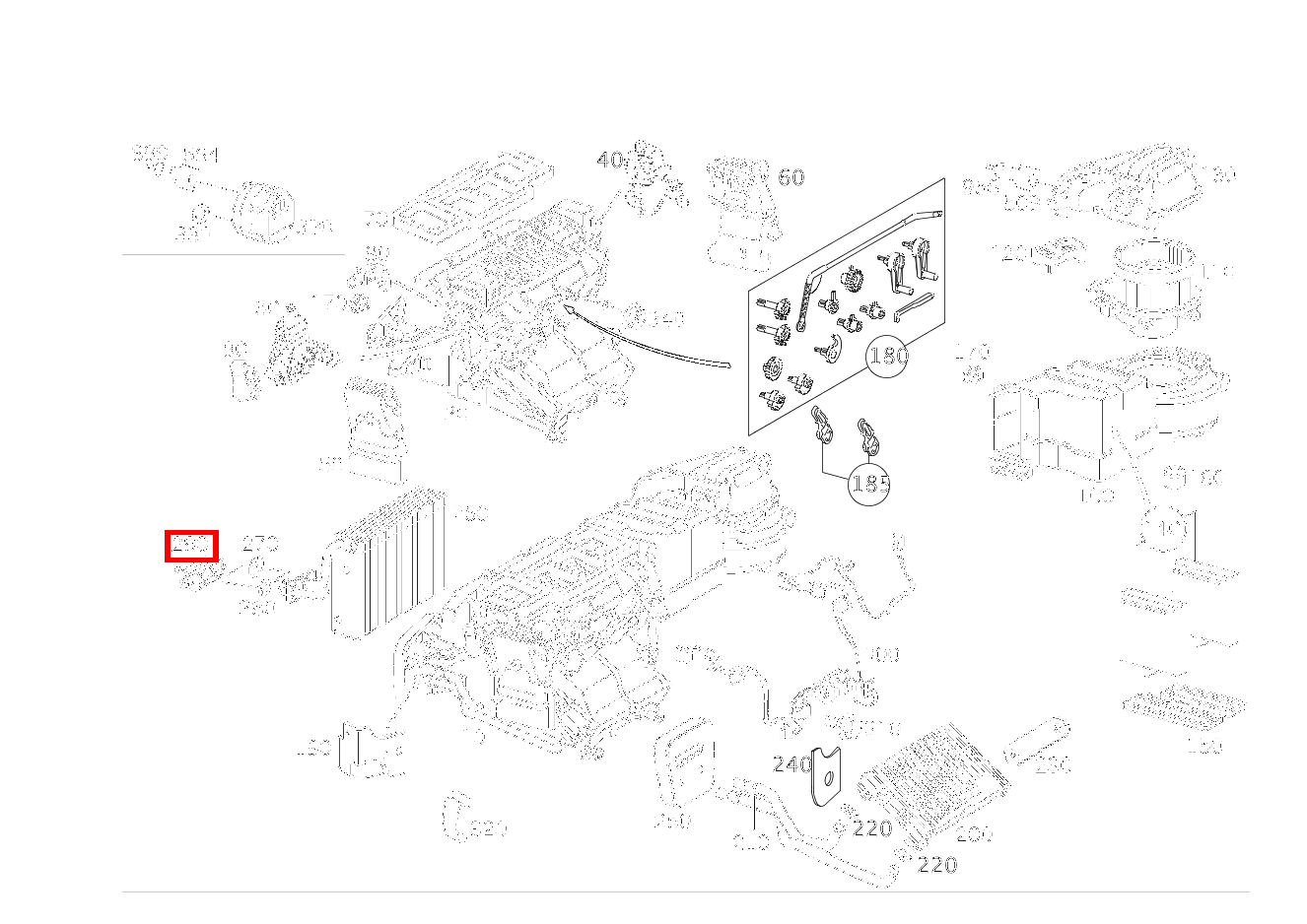 Ventil EXPANSIONSVENTIL CLK 63 AMG Cabriolet 209