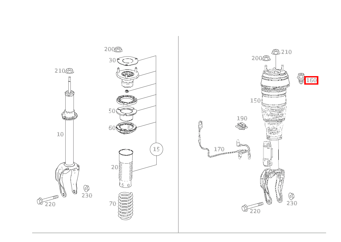 Verbindungsblech RECHTS Mercedes-AMG GLE 63 S 4MATIC Coupé 292 Verbindungsblech RECHTS Mercedes-AMG GLE 63 S 4MATIC Coupé 292