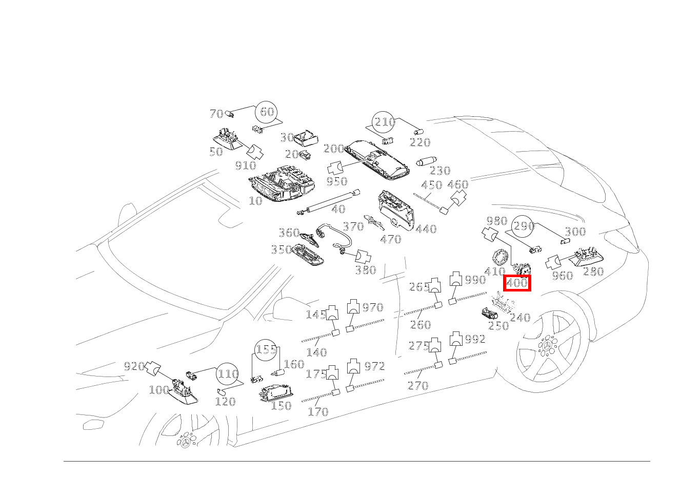 Steckdose IM KOFFERRAUM LINKS Mercedes-AMG CLA 45 4MATIC Shooting Brake BCA 117 Steckdose IM KOFFERRAUM LINKS Mercedes-AMG CLA 45 4MATIC Shooting Brake BCA 117