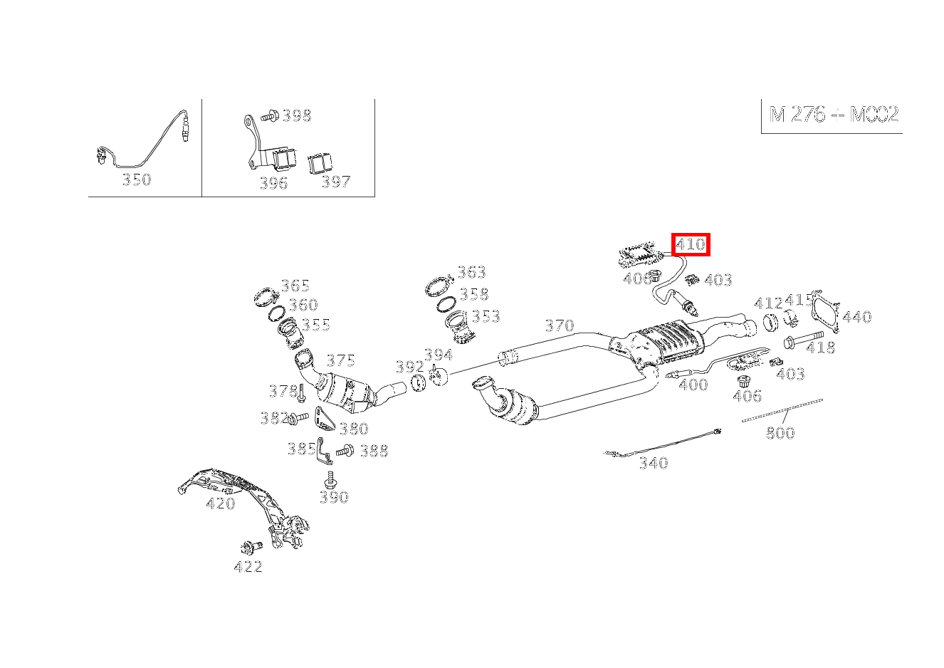 Nox-Sensor Nach Katalysator E 400 Cabriolet 207 Nox-Sensor Nach Katalysator E 400 Cabriolet 207