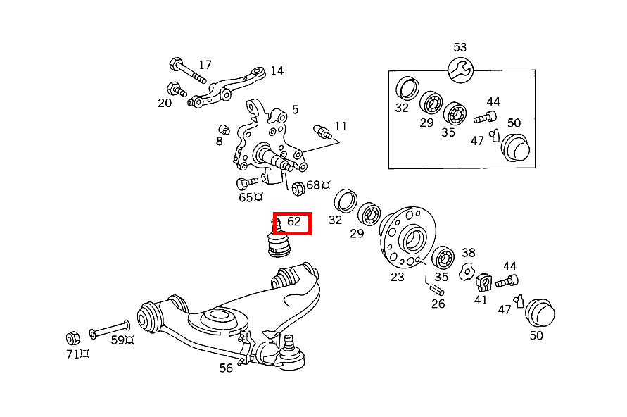TRAGGELENK 190 D 2.5 Turbo 201 TRAGGELENK 190 D 2.5 Turbo 201