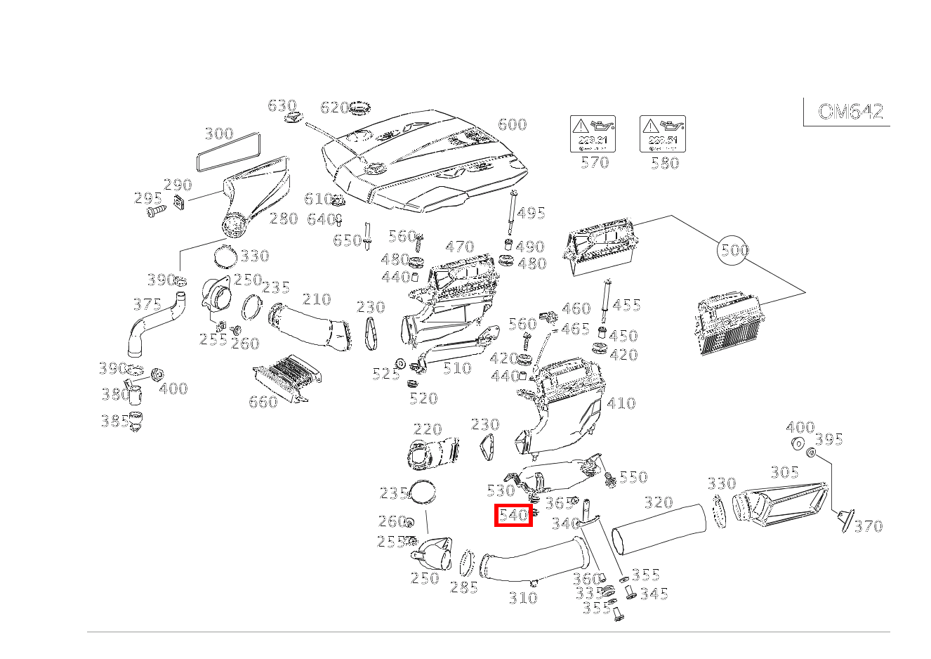 Gummipuffer LUFTFILTER,LINKS M 166, GLE 292, C 204 und weitere kaufen 