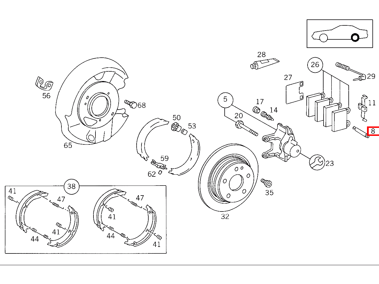 Stift SL 500/500 SL 129 Stift SL 500/500 SL 129