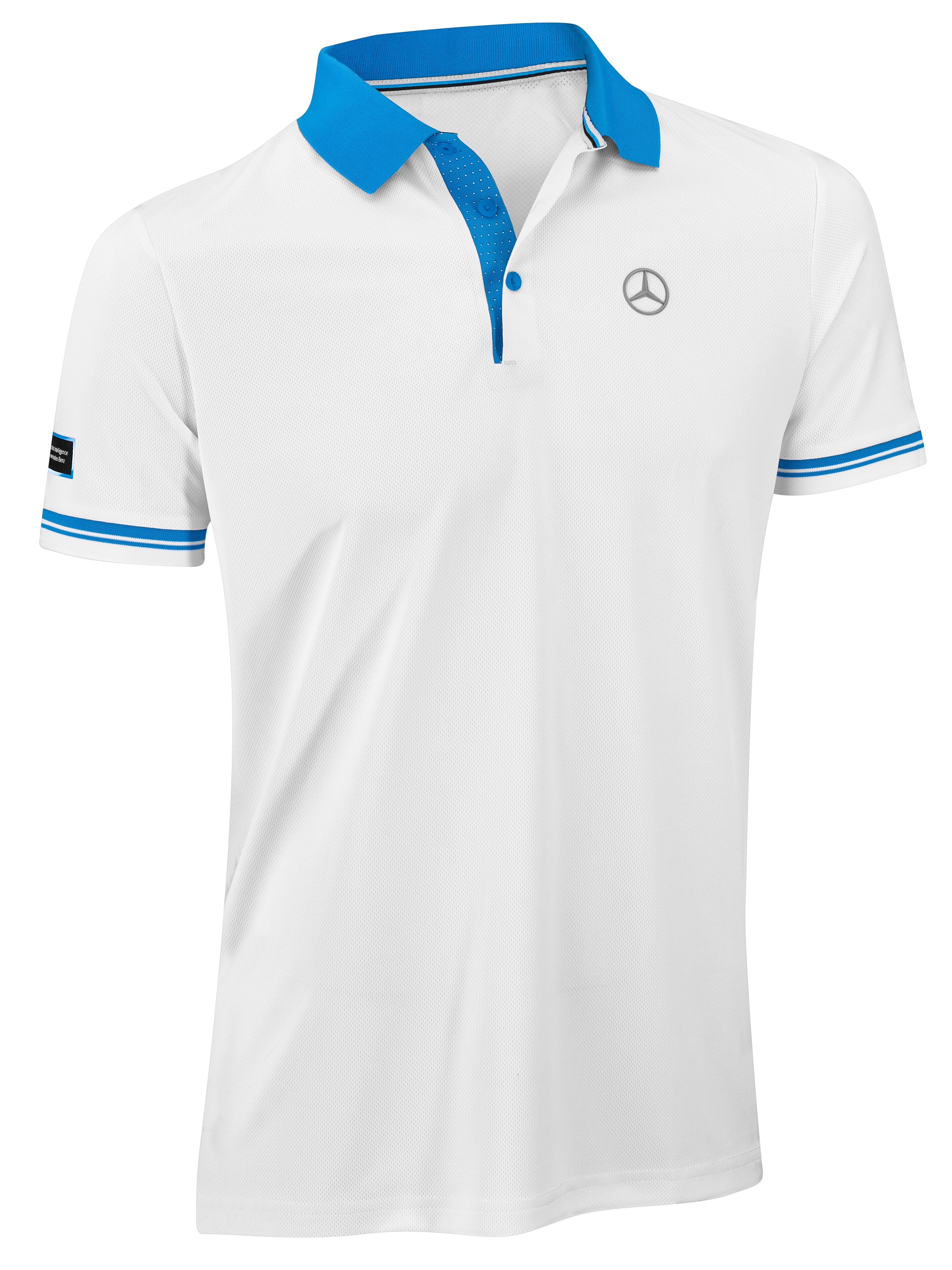 Poloshirt Herren, weiß, L